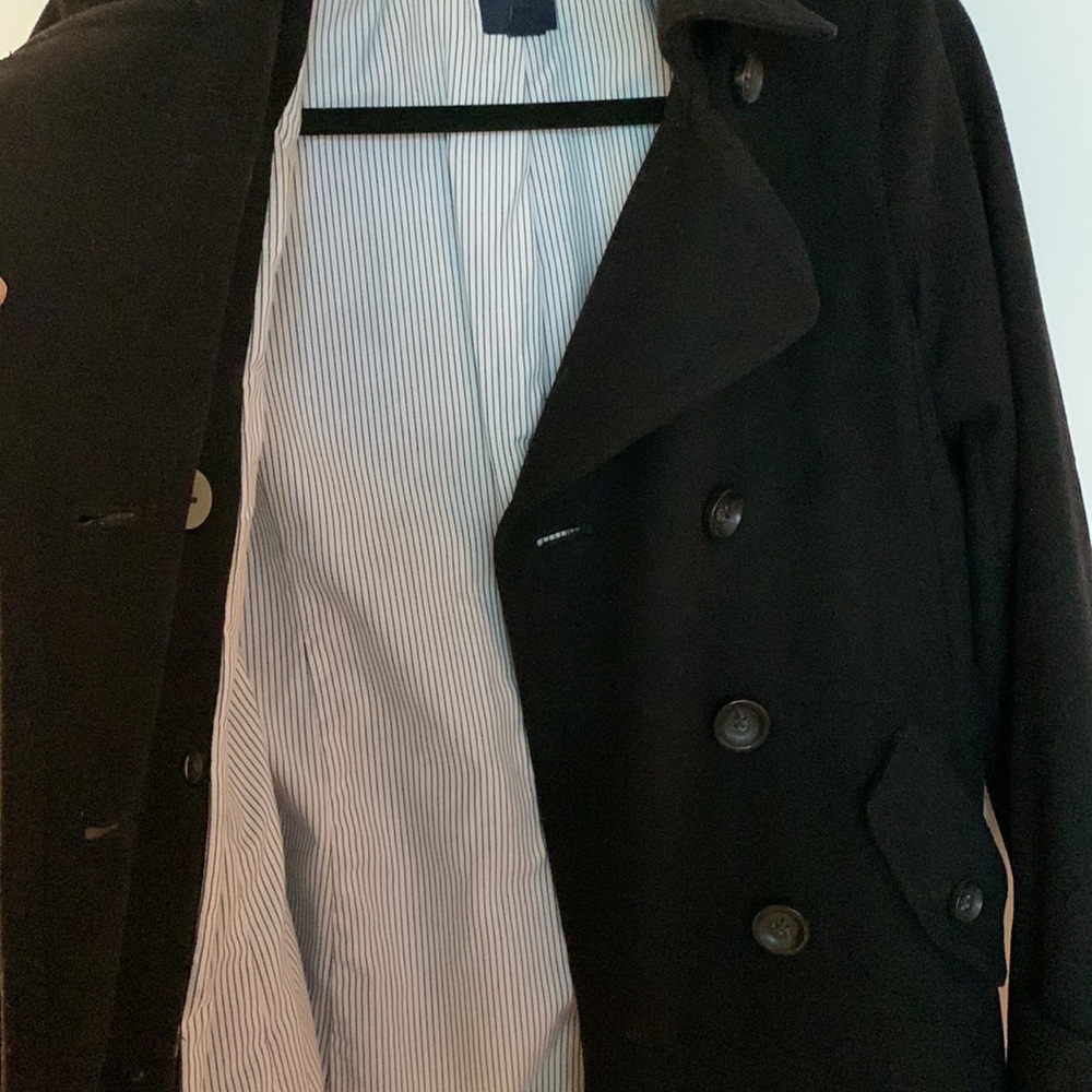 GAP | Women’s Short Military Peacoat Sz M - Picture 8 of 9